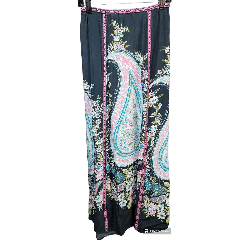 Calypso St. Barth Printed Silk Maxi Dress S - Picture 4 of 4